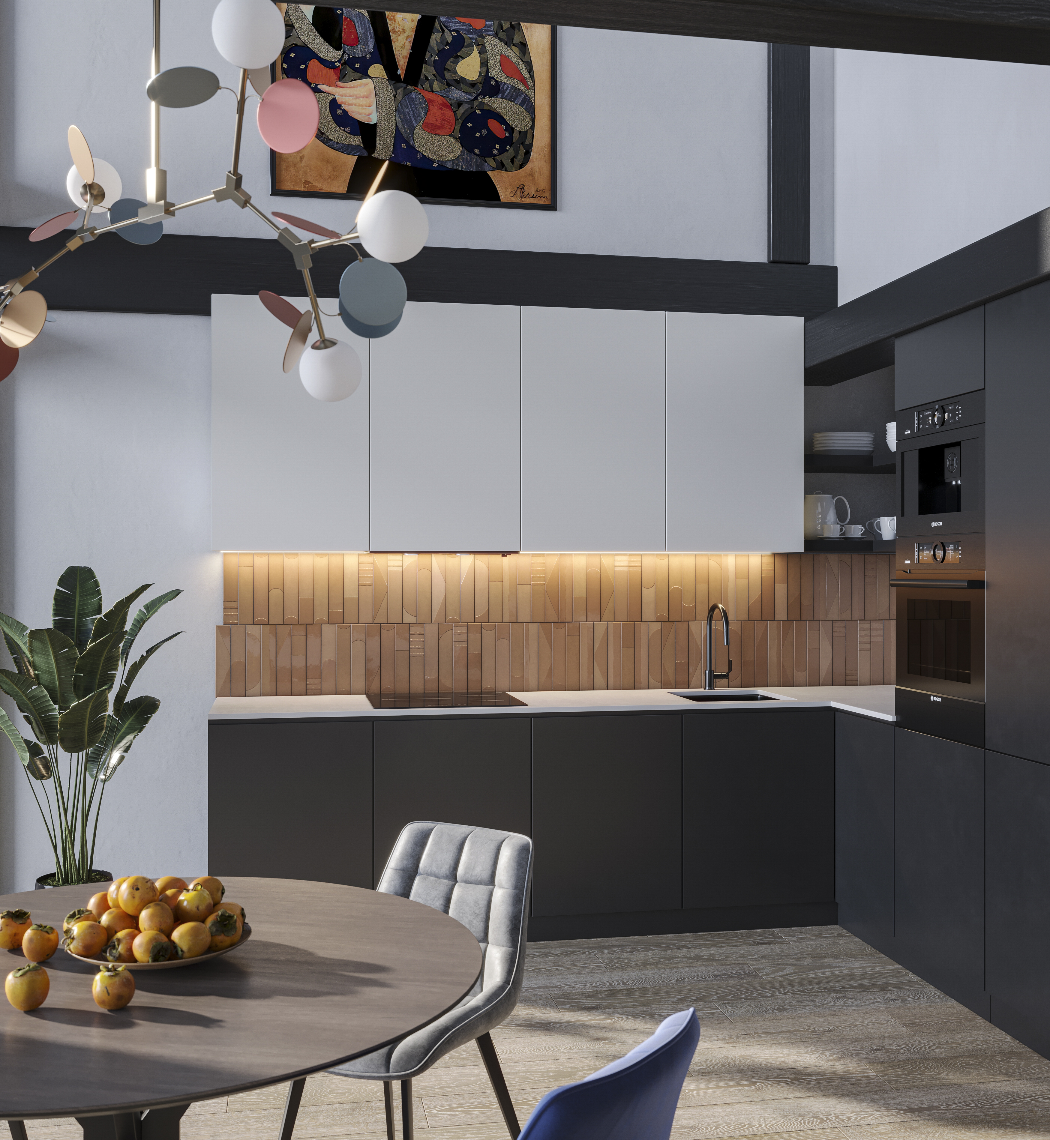 Дом из бруса Фахверк VZ-557